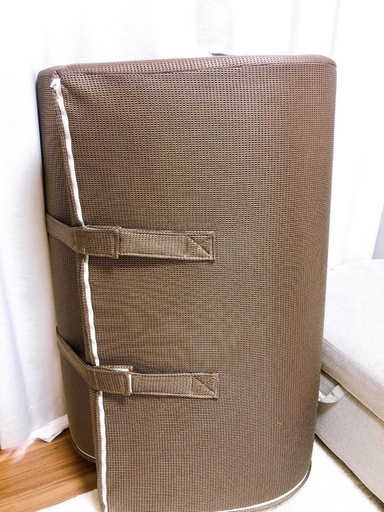 西川 RAKURA体圧分散 マットレス シングル 丸巻き 三つ折り