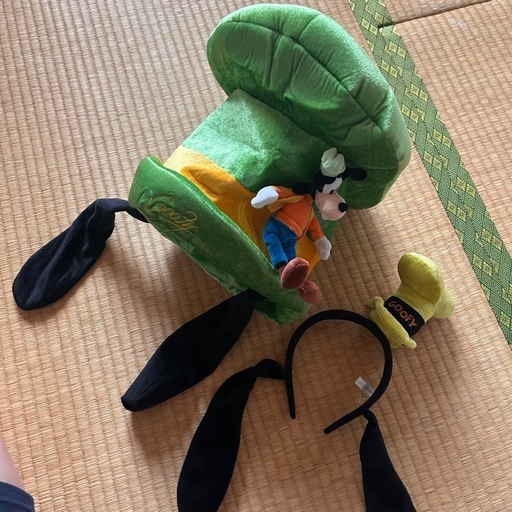 グーフィ帽子、カチューシャセット