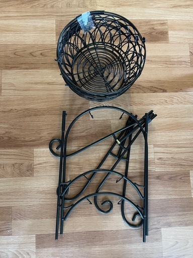 【中古品】アイアン　バスケット