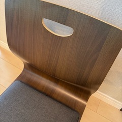 ニトリ　回転式座卓チェア(コラン MBR)の画像