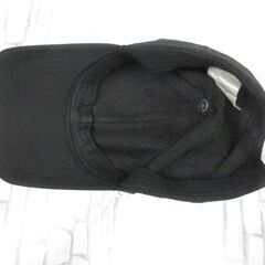 ( M-962 )adidas アディダス キャップ 帽子 ブラック 黒 メッシュ 通気性◎ 頭囲調節可能 中古の画像