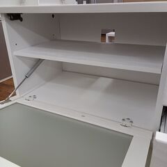 ★リユースのサカイ水戸店★テレビ台ホワイトH43.5×D35×W100クリーニング済みMT5806の画像