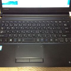 【商談成立】【美品 お勧め】Toshiba dynabook RX73 Win11 Corei3 メモリ8GB SSD256GB Office バッテリー良好の画像