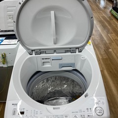 【トレファク高槻店】安心の1年間保証！取りに来られる方限定！SHARP（シャープ）の全自動洗濯機のご紹介です！の画像
