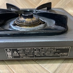 パロマ　都市ガス用　一口コンロ　ガスコンロの画像