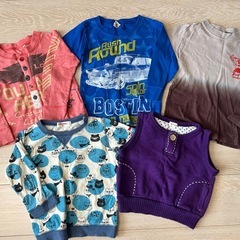 男の子　子供服　ダウン　アウター　まとめ売り　80〜95　の画像