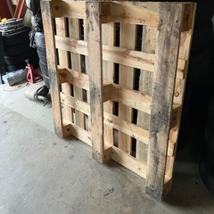 木パレットの画像