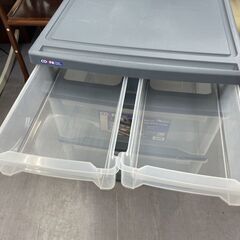 天馬 プラチェスト 幅50×奥行45×高さ58ｃｍ COSPA 収納ケース 衣装ケース ラスチック 3段4箱 札幌市手稲区の画像