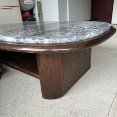 【山口県】大理石のテーブル 下関市】大理石テーブル
