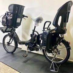 1年保証 送料無料　ブリヂストン　20インチ　カーキ色　電動アシスト自転車　g120の画像