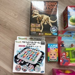 🎮🦖 男の子向けおもちゃ・ゲームまとめ売りセット（マリオ・恐竜・ボードゲームなど）🦖🎮の画像