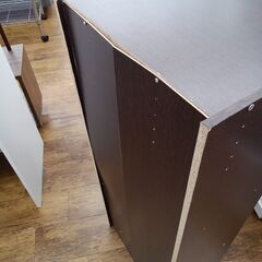 ★リユースのサカイ水戸店★カラーボックスダークブラウンH107.5×D30×W42クリーニング済みMT5812の画像