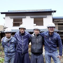 現場多数につき、協力してくれる社員・アルバイト大募集！体を動かしていい汗をかいて高時給・高日給を手に入れませんか？の画像