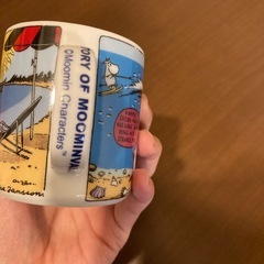 ムーミン　ミニマグカップ　英語　北欧の画像