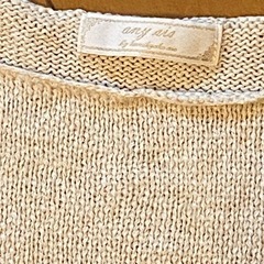 美品 any SIS 薄手ニットセーター 長袖 レディース9号の画像
