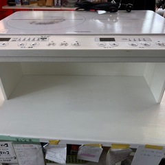 アイリスオーヤマ　2口IHコンロ　IHクッキングヒーター IHK-W12D-Wの画像
