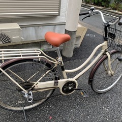 ギア付きオートライト自転車の画像