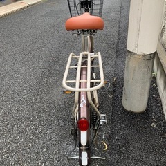 ギア付きオートライト自転車の画像