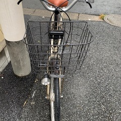 ギア付きオートライト自転車の画像