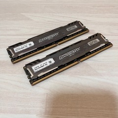 Crucial BallistixデスクトップPC用増設メモリ　8gb ×2の画像