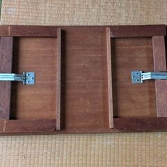 折りたたみ式 木製ローテーブル（折脚座卓B）の画像