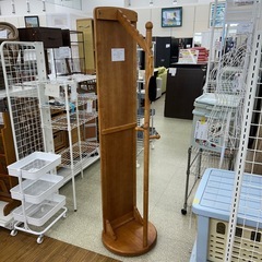 リユースのサカイ東金店 鏡付き ハンガーラック TJ15789の画像