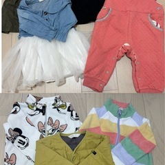 80-90ベビー服長袖の画像