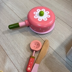 木製おままごとセットいろいろの画像
