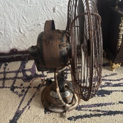 昭和レトロ　ドウシンシャ　 ヴィンテージ　扇風機　アンティーク の画像