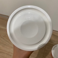 iwaki 耐熱ガラス保存容器 400ml 2個セット ノベルティの画像