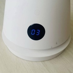 アンドデコ タワーファン スリム DCモーター ヒーター おしゃれ  扇風機 省スペースの画像