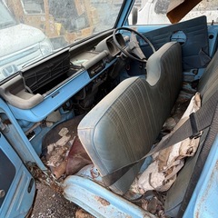 レトロ　アクティトラック部品取り丸しゃ車の画像