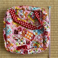 昭和レトロ　ラッキーラムネ　バックの画像