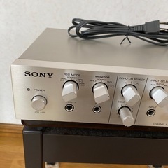 SONY microphoneECHOMIXERMX-555ジャンクの画像
