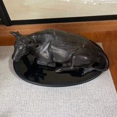 鉄製　童子置物の画像