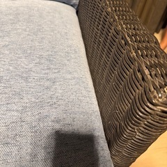 ラタン エスニック　ソファーの画像