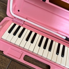 YAMAHA ピアニカ 鍵盤ハーモニカ ピンク　P-32DPの画像