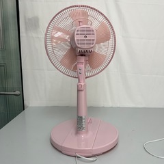 ✨美品✨部屋が可愛くなる扇風機✨ピンクおしゃれ扇風機🉐.2025年製（37cm）株式会社トーマス商事YF-L3025PKの画像