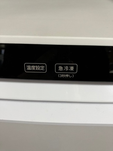 O 2510-374 Haier ノンフロン電気冷凍庫 JF-NU102D 2024年製 動作確認済み 定格内容積 102L キズ 汚
