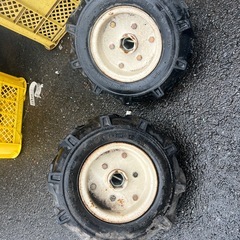 耕運機 タイヤ 3.50-5 左右セットの画像