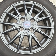 スタッドレスタイヤ　155/65R14 ホイール付き　軽自動車の画像