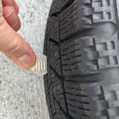 スタッドレスタイヤ　155/65R14 ホイール付き　軽自動車の画像