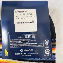 【新品未使用】ラルフローレン　靴下の画像
