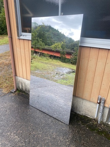 割れない鏡 ダンスミラー　フィルムミラー　超大型　約100cm×180cm 姿見　ウォールミラー