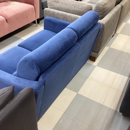 ?️春日市?️2Pソファ?️NI TOR I⭐️ニトリ⭐️NポケットA4?️青色?️２人用?️定価54,990円?️No2034
