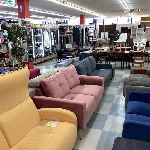 ?️春日市?️2Pソファ?️NI TOR I⭐️ニトリ⭐️NポケットA4?️青色?️２人用?️定価54,990円?️No2034
