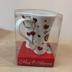 ハートマグカップの画像