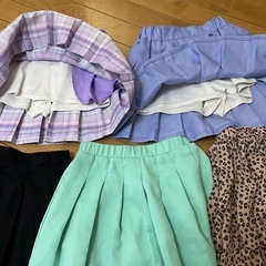 【中古】子供服 スカート 5枚の画像