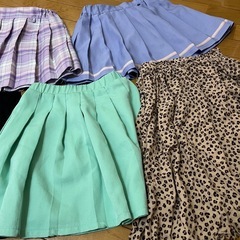 【中古】子供服 スカート 5枚の画像