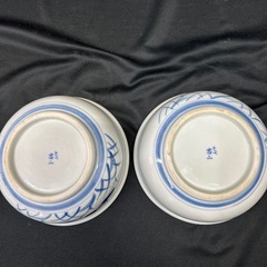 11169😸 砥部焼 鉢 深鉢 食器 陶器 ２枚セットの画像